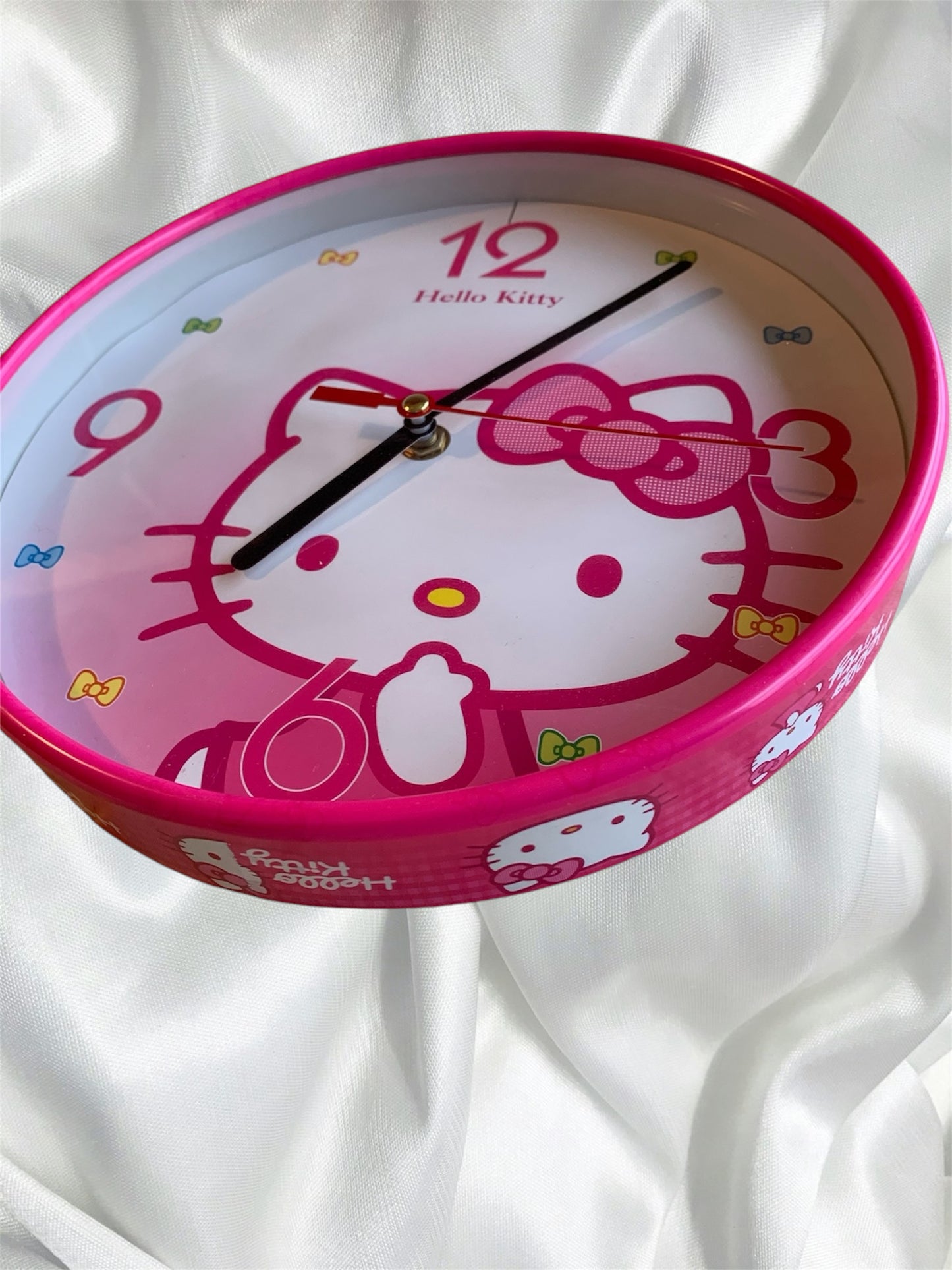 Kitty large wall clock