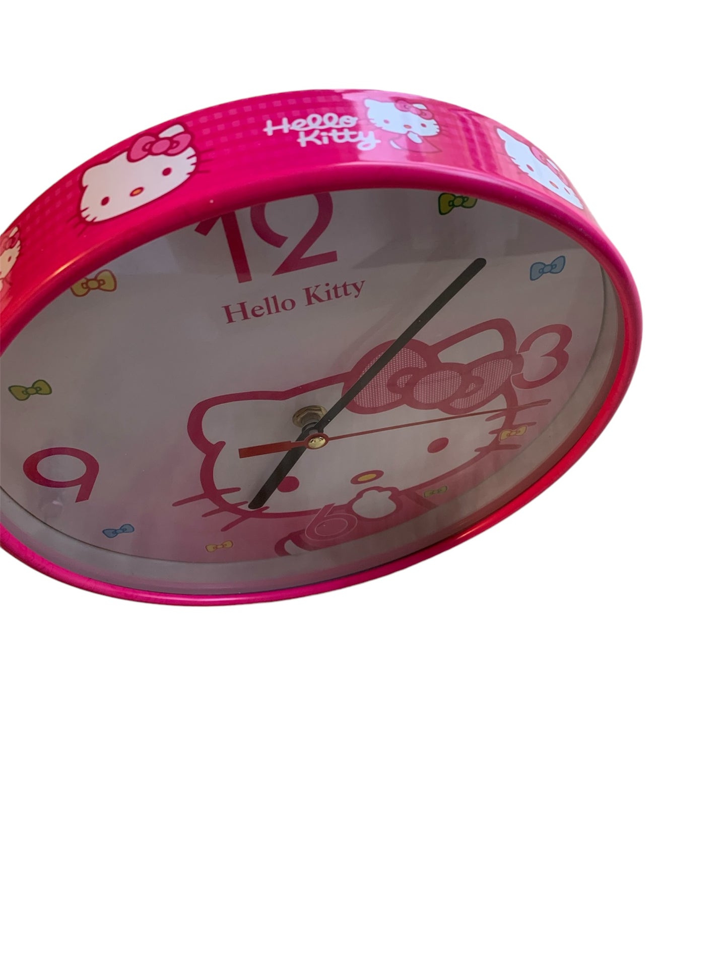 Kitty large wall clock