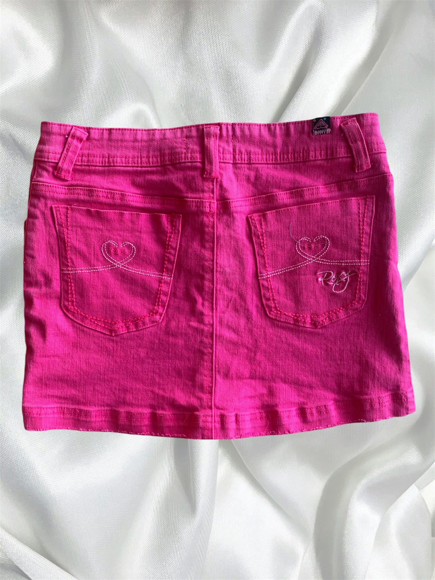 Roxy pink denim size 14 kids8 woman’s